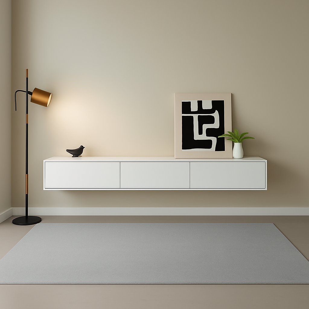 TV Meubel Manzil Wit mat