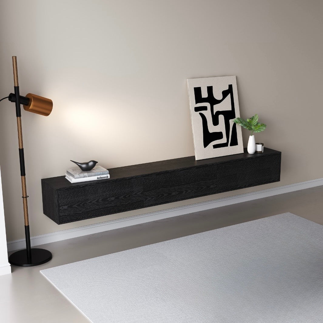 TV Meubel Manzil Zwart Nerven