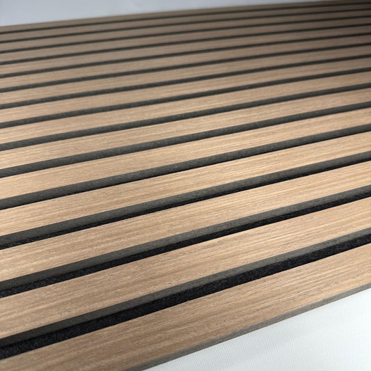 Gerookt Eiken Akoestische wandpaneel