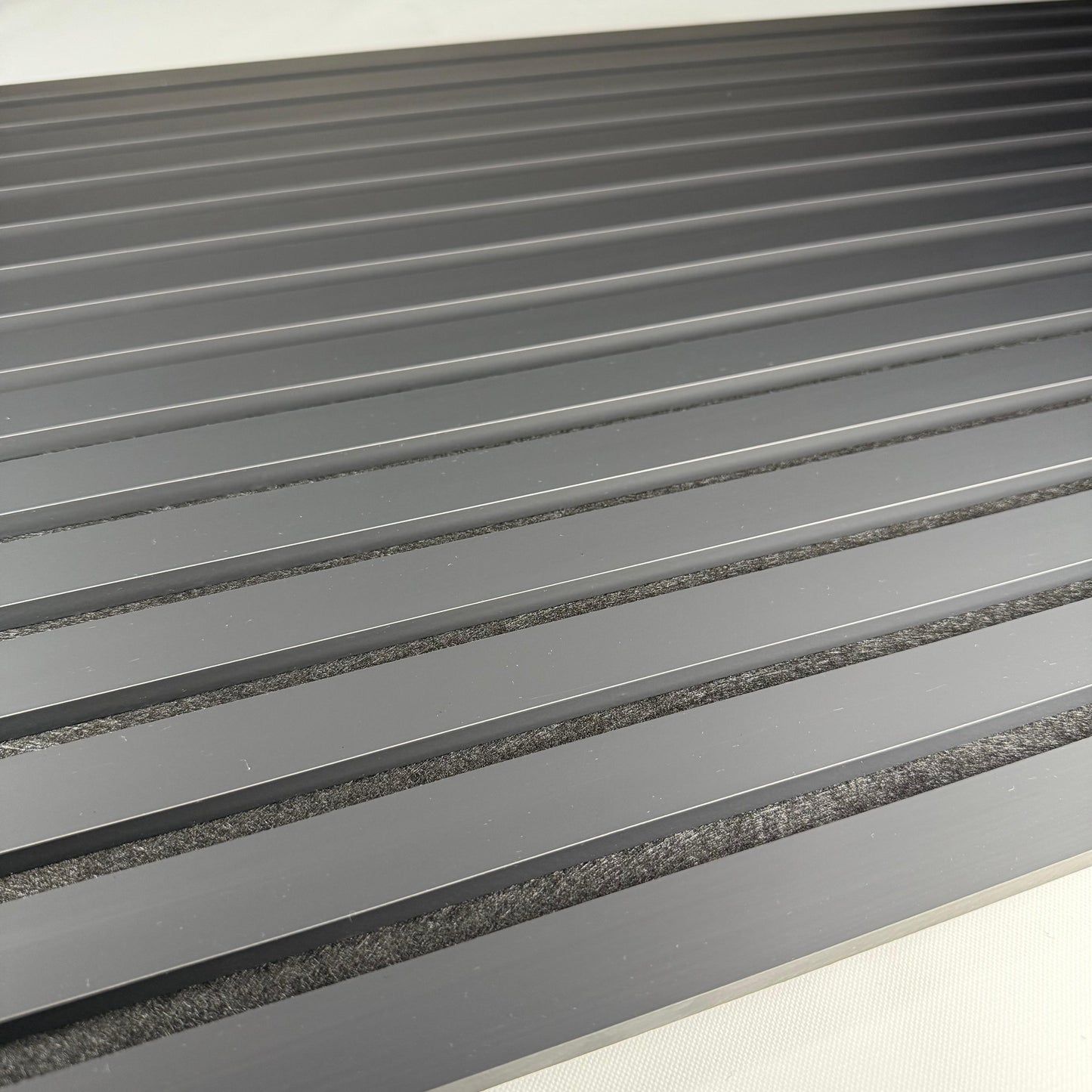 Zwart PVC Akoestische wandpaneel