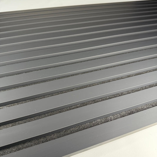 Zwart PVC Akoestische wandpaneel